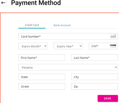 A screenshot of a credit card

Description automatically generated