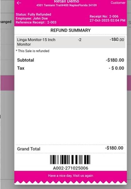 A screenshot of a receipt
AI-generated content may be incorrect.